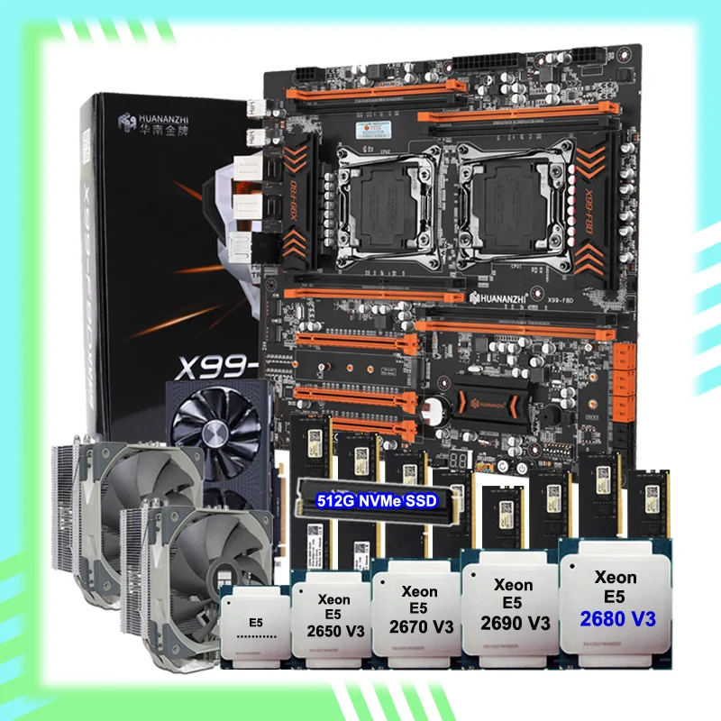 Imagem -03 - Feito-à-medida Construir Jogos Computador Placa-mãe Cpu Ram Ssd Hdd Placa de Vídeo Psu Combos Componentes de Computador Faça Você Mesmo Solução de Uma Parada