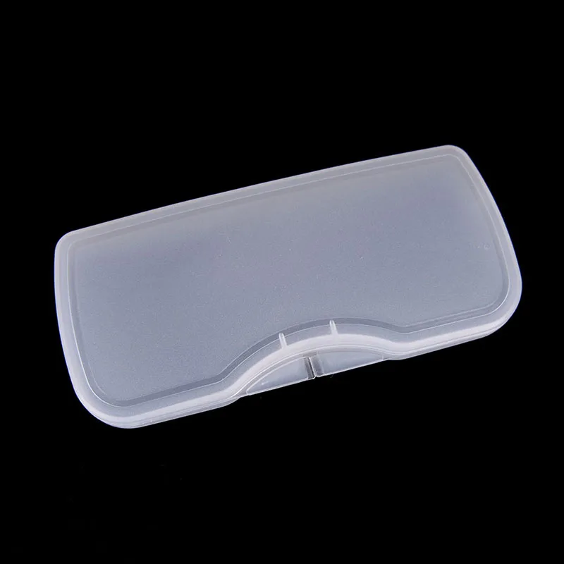 1pc PVC Plastic Durable Transparent Matte Polarized Clip Sunglasses Glasses Case Hard Box Eyewear Accessories