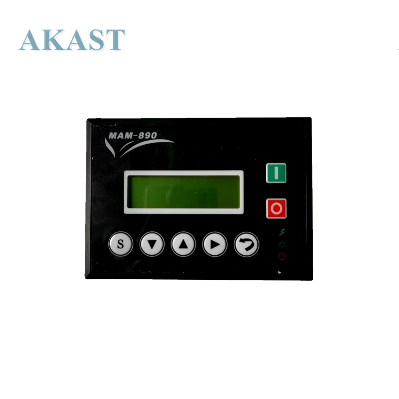 Parafuso Compressor de ar Controlador Painel de Controle Pratt Tela de Exibição Mam890 b 20 40 Novo