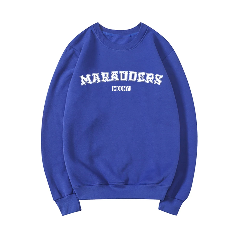 Marauders Sweatshirt Book Lover Crewneck Sweatshirts Harajuku Hoodie Unisex Graphic Hoodies Long Sleeve Tops Casual Sweatshirt