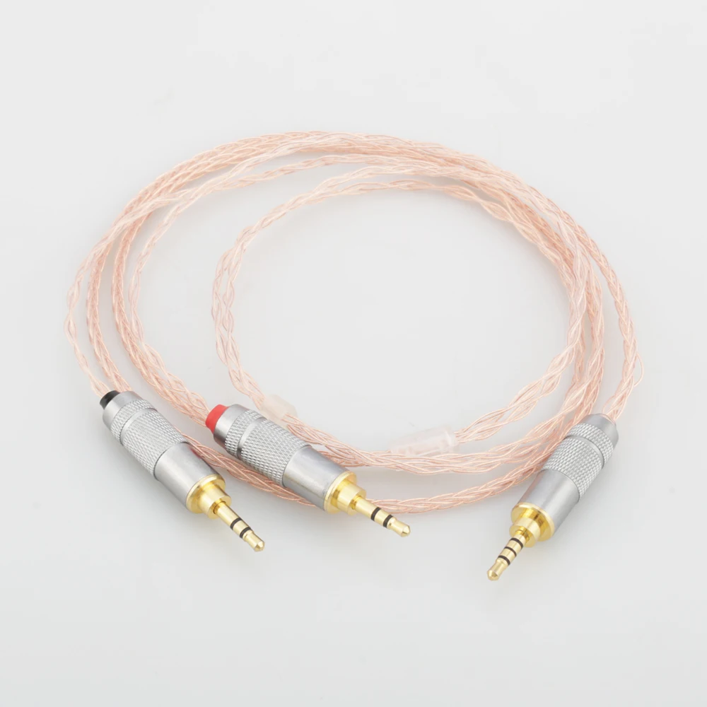 

Audiocrast 8Cores 6N OCC Copper 2.5MM TRRS Balanced Plug Headphone Upgraded cable for SUNDARA he400i he400s HE560