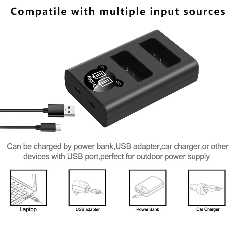 2 x LP-E10 LP E10 LPE10 kamera bateria i ładowarka USB z LED dla Canon 1100D 1200D 1300D 2000D pocałunek X50 X70 Rebel T3 T5