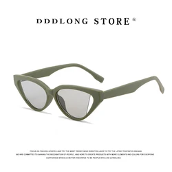 DDDLONG Retro Fashion Cat Eye Sunglasses Women Designer Men Sun Glasses Classic Vintage UV400 Outdoor Oculos De Sol D78
