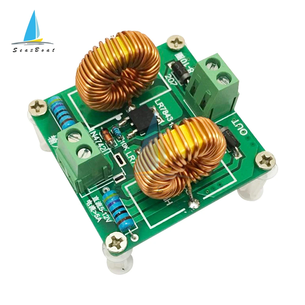 DIY Kits Mini ZVS Tesla High Voltage Generator Module 5V-12V Coil High Frequency Induction Heating Machine Module Board DIY