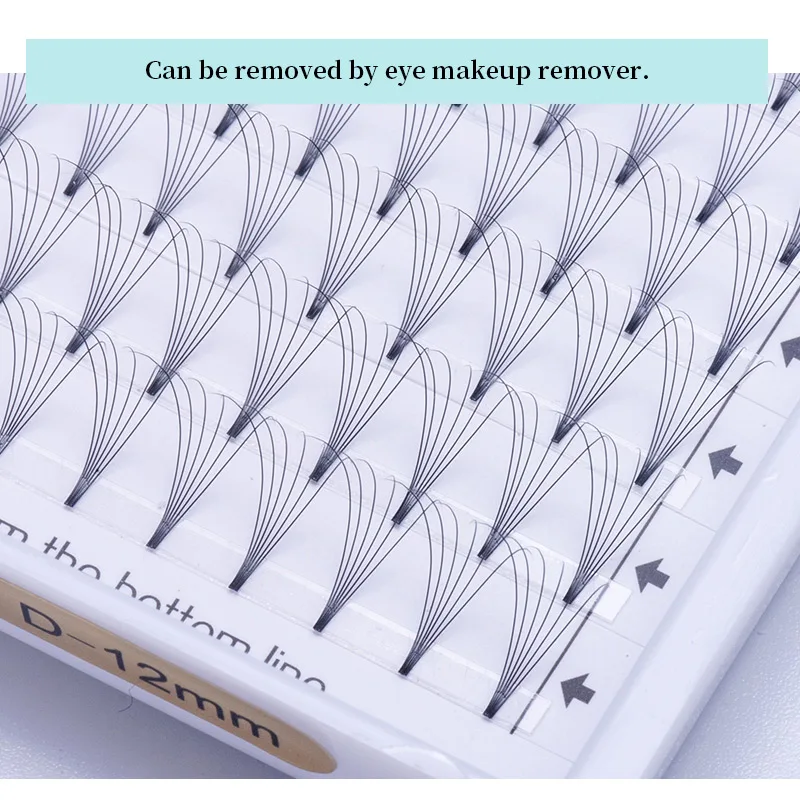MDNG Eyelashes Premade Wide Fans 3d/4d/5d/6d/ Short Stem Russian Volume Professional Eyelash Extensions Faux Mink