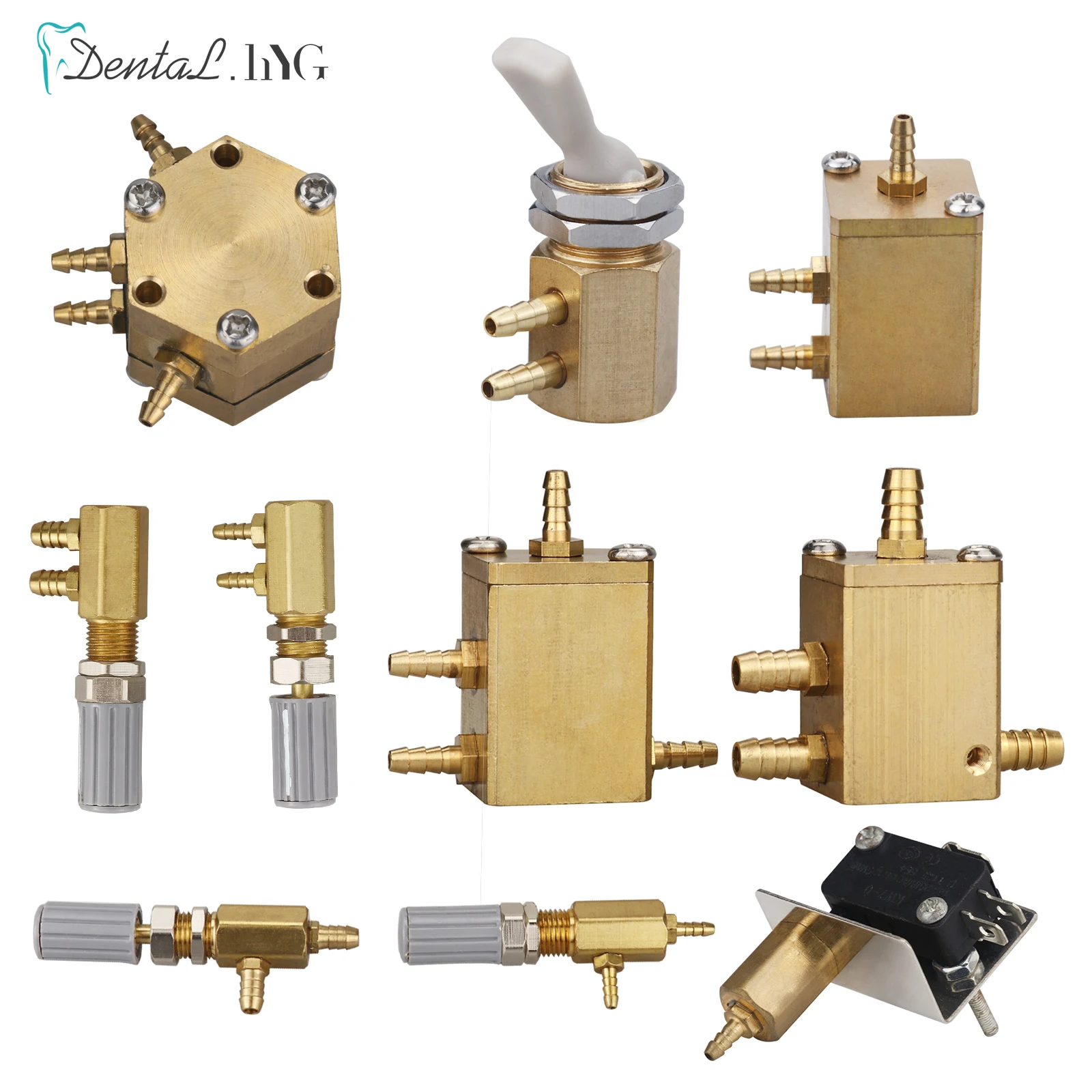 

1Pc Dental Chair Accessories Connector Dental Handpiece Conversion Head Dental Light Switch Foot Switch