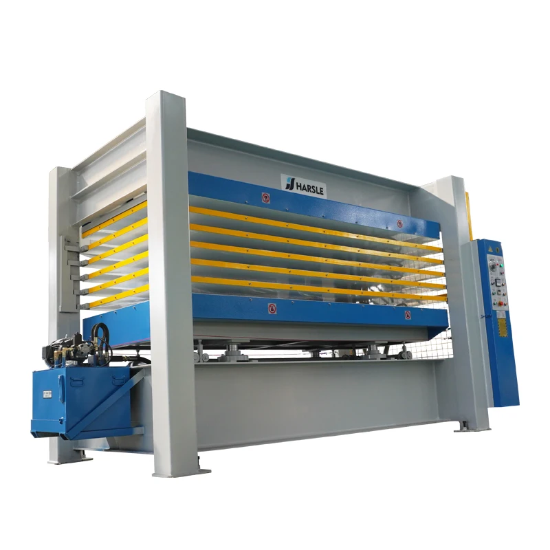 Hydraulic Automatic Plywood Veneer Door Making Hot Press Machine