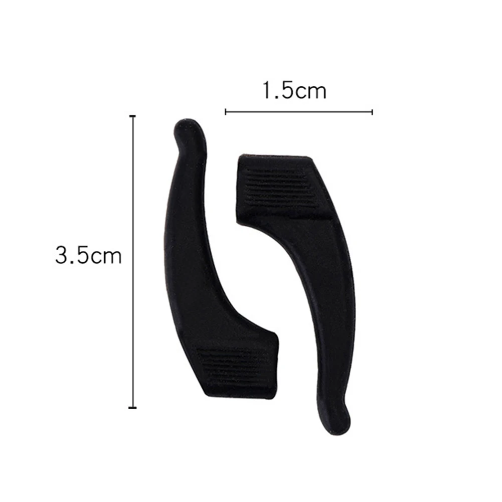 Silicone Reading Eye Glasses Sunglasses Temple Tip Ear Hooks Grip Holder Eyeglasses Retainer Eyewear Ear Lock Anti Slip