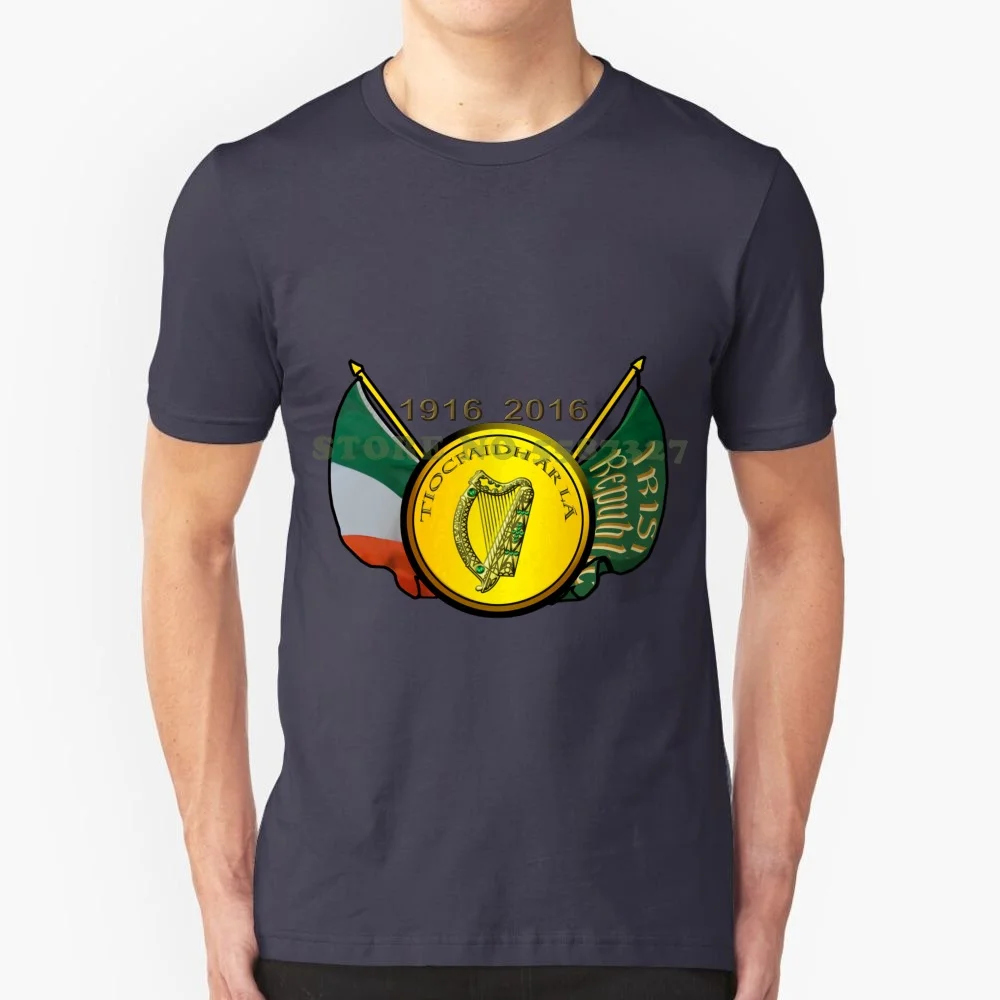 Tiocfaidh Ár Lá Our Day Will Come Black White Tshirt For Men Women 1916 2016 1916 Easter Rising Gpo Ireland Republican 1916