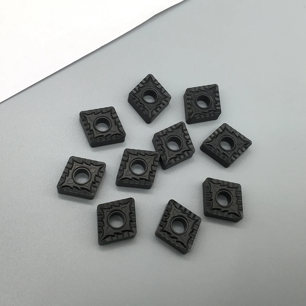 10PCS CNMG120412 CQ FT4125 สำหรับเครื่องกลึงเครื่องจักรกลชิ้นส่วนภายนอกเครื่องมือคาร์ไบด์ CNC โลหะเครื่องมือ