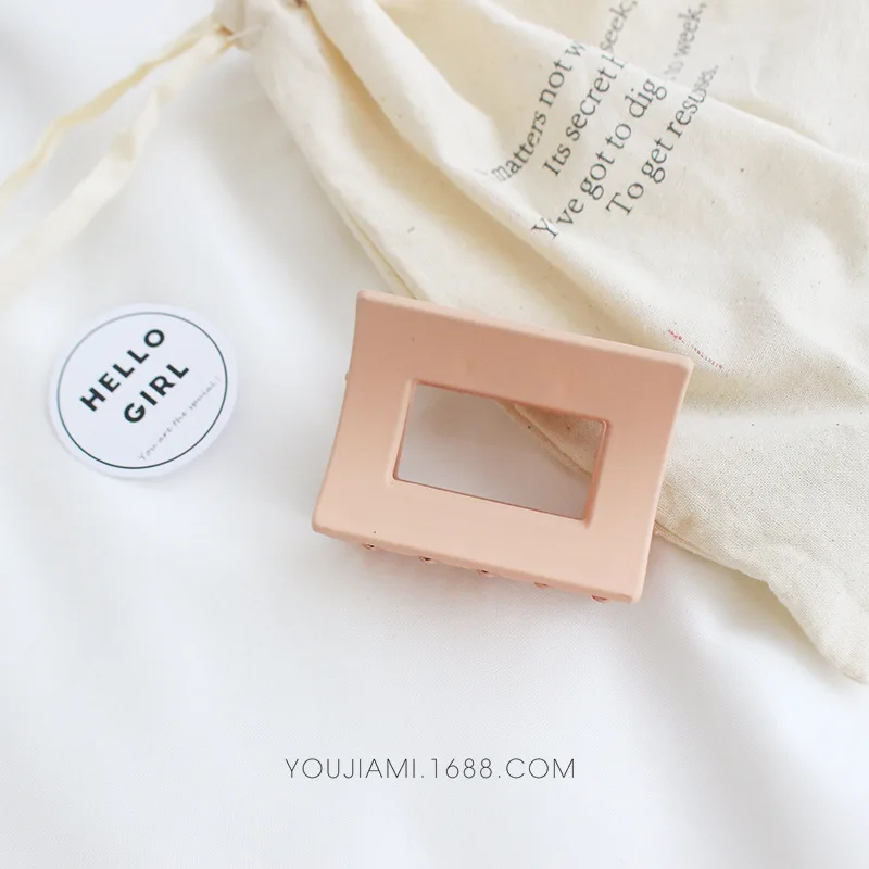 อะคริลิค Headwear Hairpins ที่มีสีสันคลิปผมปู Claws ผมสำหรับหญิงสาว Simple และ Elegant CLAMP อุปกรณ์เสริมผม