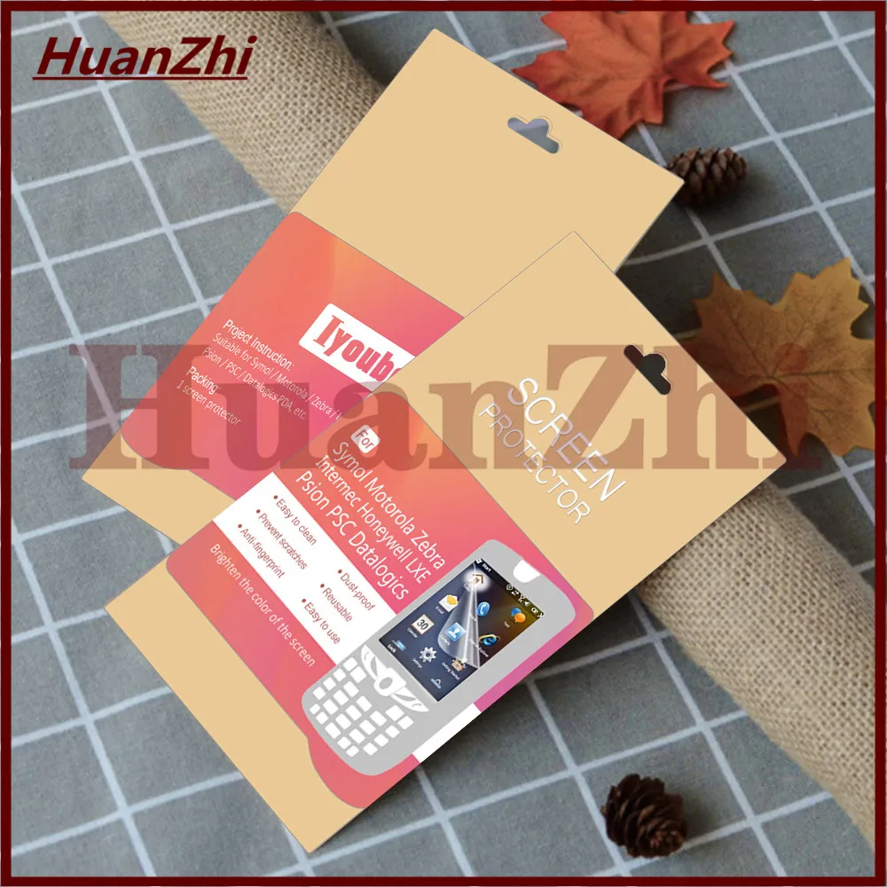 

(HuanZhi) 10Pcs Screen Protector for zebra Motorola Symbol MC45, MC4587, MC4597