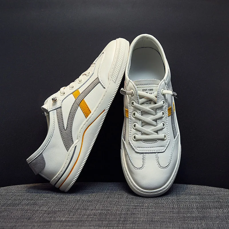 Genuine Leather White Shoes Women's Spring and Summer New Style Mesh Casual All-match Flat Bottom Shoes One Pedal Single Shoes