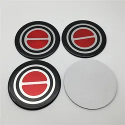 4PCS Set 90mm 3.55“ Fit for 1980-1996 F150 Bronco Aluminum with Resin Car Custom Rim Wheel Hub Center Cap Badge Emblem Decal