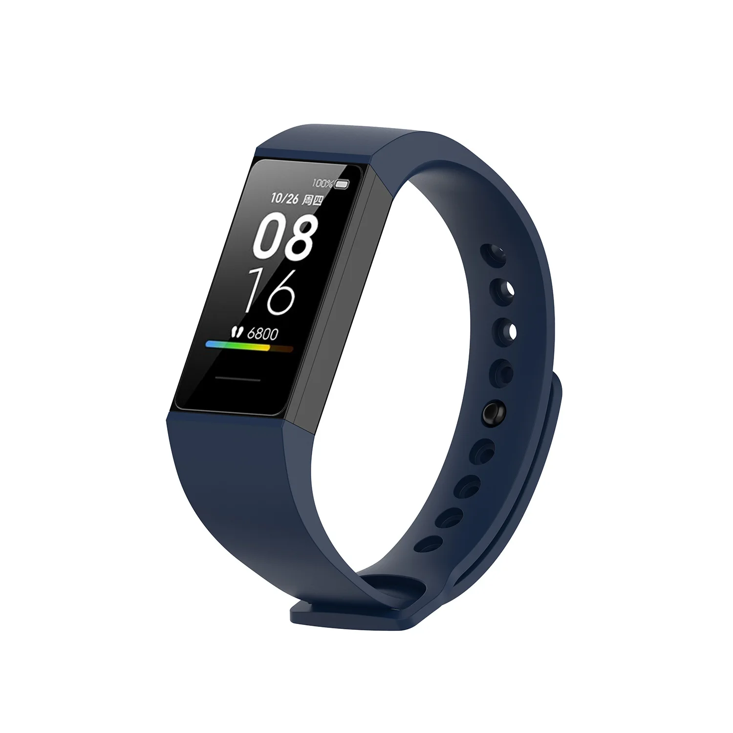 Pulseira de silicone para relógio, de substituição, esportiva, para redmi smart band 4c