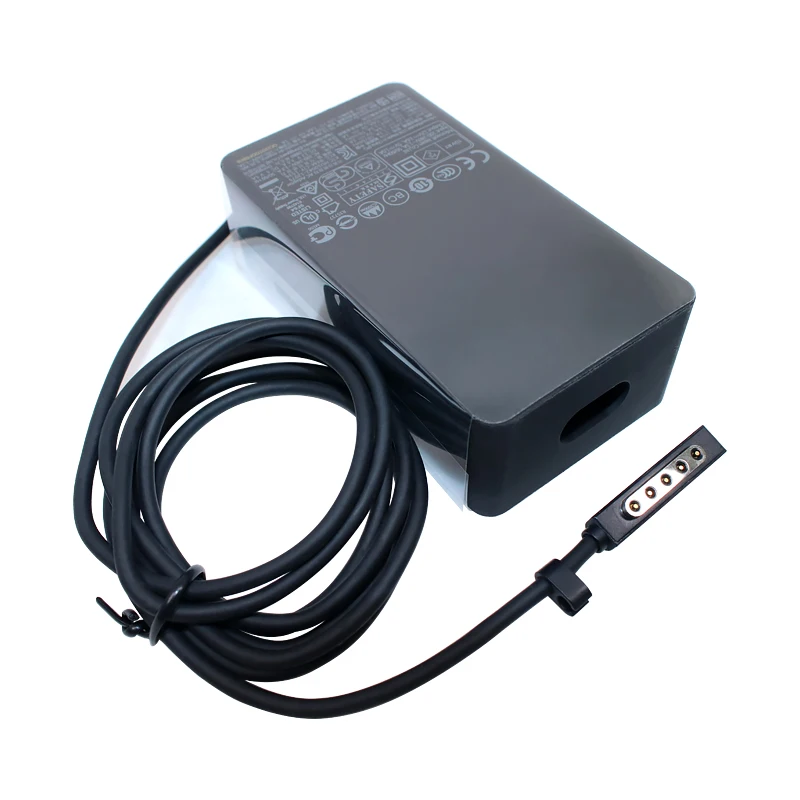Imagem -04 - Carregador para Microsoft Surface Pro Pro rt Windows Adaptador de Energia Carga Rápida 12v 3.6a 45w 1601 1536 5v 1a
