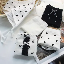 2021 Women's Cotton Underwear Lovely Girl Bow Panties Fashion Comfortable Briefs Low Waist Seamless Underpants Female Lingerie