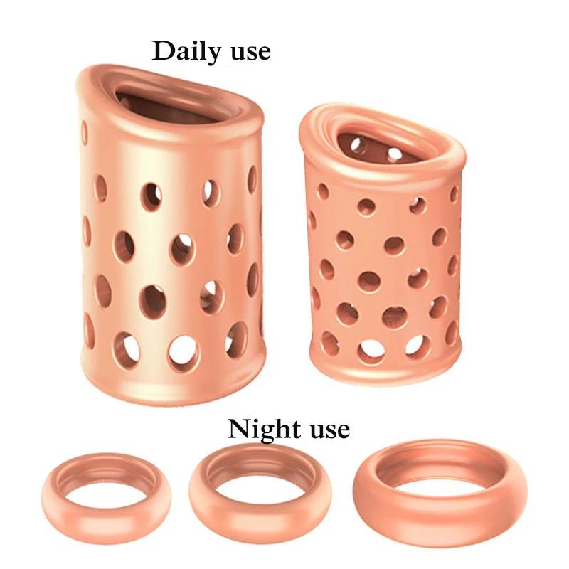 5Pcs/Set Foreskin Resistance Delay Rings Penis Sleeve Ring Time Delay Sex Toys For Men Cock Ring Condom Male Erotic Toys