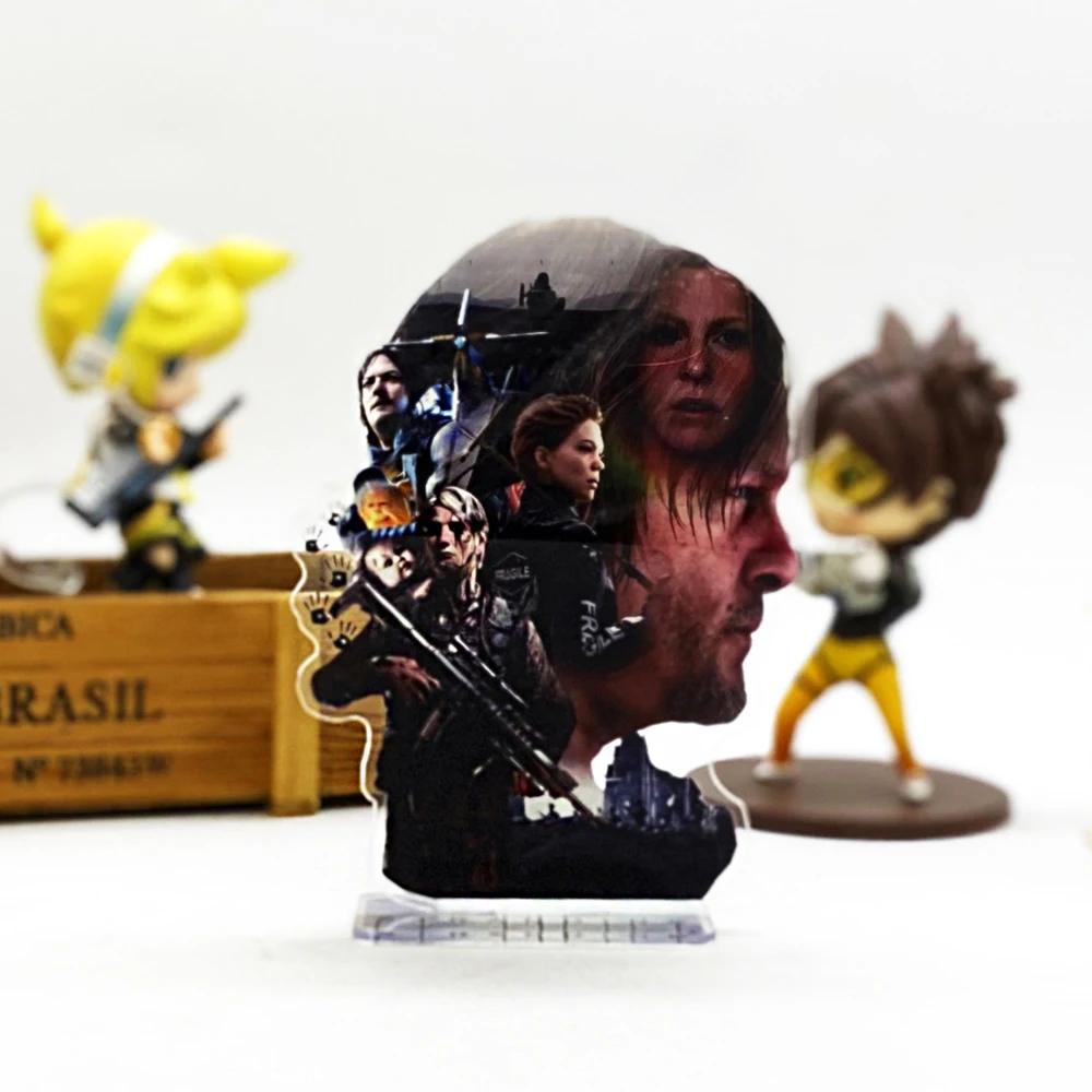 Death Stranding Sam Fragile Amelie HM acrylic stand figure model plate holder cake topper game Japanese