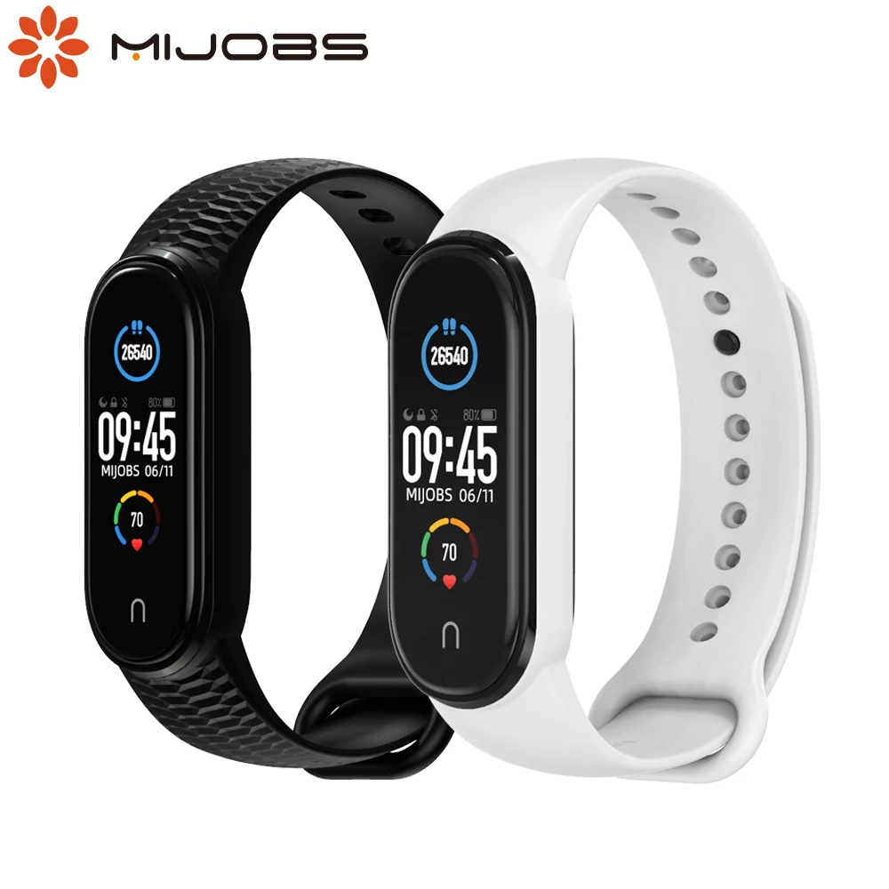 Strap for Mi Band 6 5 4 3 Silicone Wrist Bracelet for Xiaomi Mi Band 5 Pulseira Smart Wristband Xiomi Miband 4 Correa Opaska