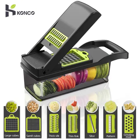 Multi-functional vegetable and fruit tool set