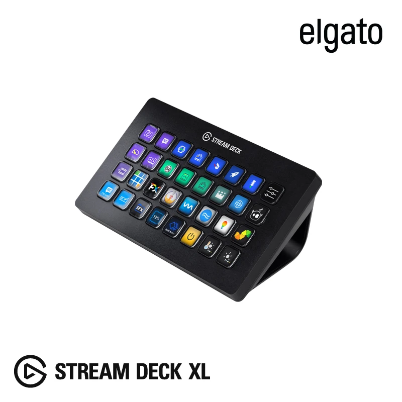 Elgato Icatu Stream Deck XL LCD Button 32-Key Programmable Shortcut Keyboard Macro Controller