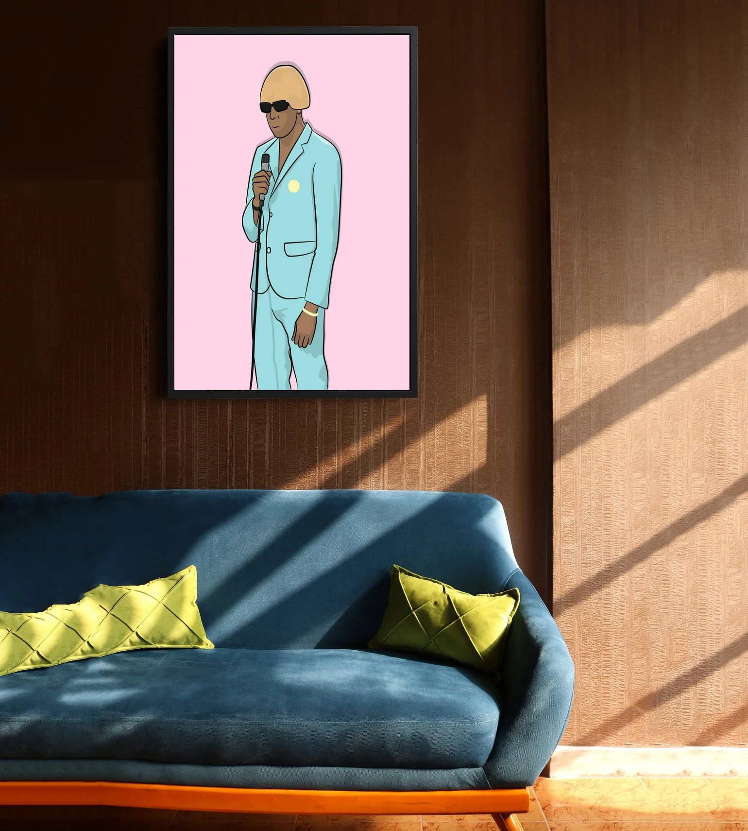 Tyler, The Creator Picture Music Album Canvas Poster Art Hip Hop Rapper Pop Music Star Home Wall Painting Decoration (No Frame)