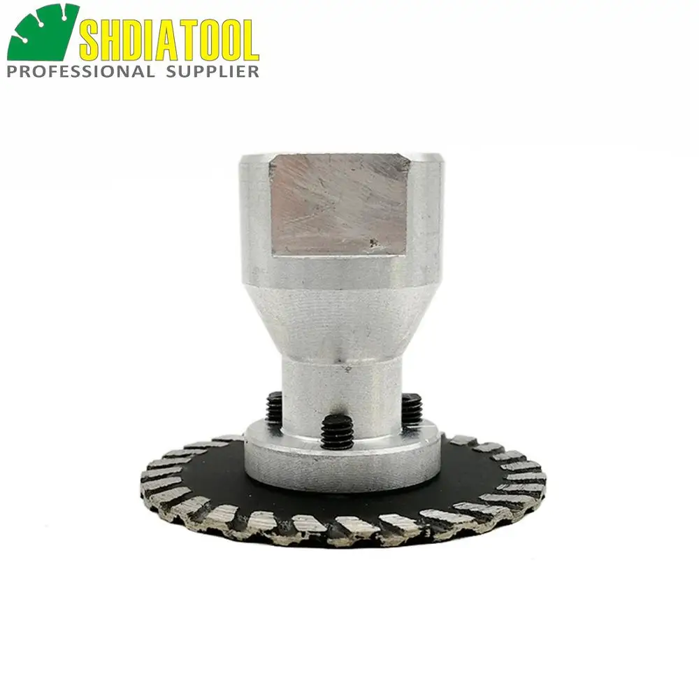 DIATOOL 1 pz stampati a Caldo del mini diamante lama con rimovibile 5/8-11 lungo flangia e 2 pz lame