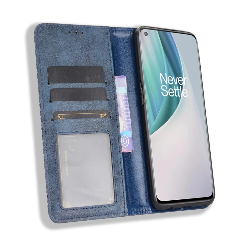 For One Plus Nord N10 5G Case Premium Leather Wallet Leather Flip Case For Oneplus Nord N100 N 10 100 1+Nord N10 5G Case