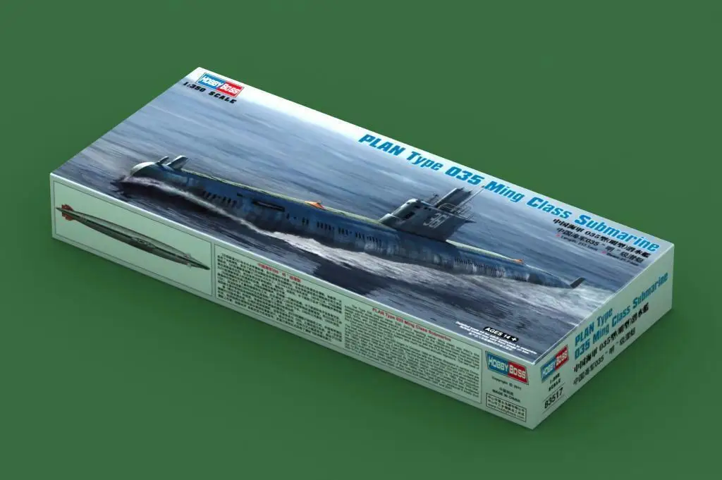 Hobbyboss model 83517  Model 1/350  PLAN Type 035 Ming Class Submarine