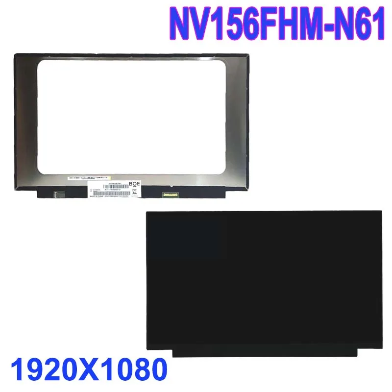 

15.6" inch Laptop LCD Screen Matrix 30Pin 1920*1080 72% NTSC NV156FHM-N61 V8.2 NV156FHM N61 B156HAN02.4 LCD Display