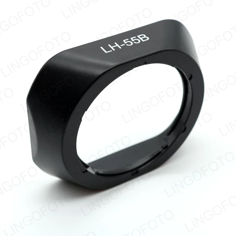 LH-55B Lens Hood For Olympus M.Zuiko ED 12-50mm F3.5-6.3 EZ 9-18mm F4.0-5.6 Lens LC4339