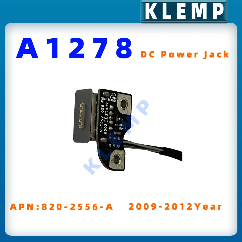 

For A1286 A1278 DC Power Jack Board 820-2565-A 2009 2010 2011 2012 Year