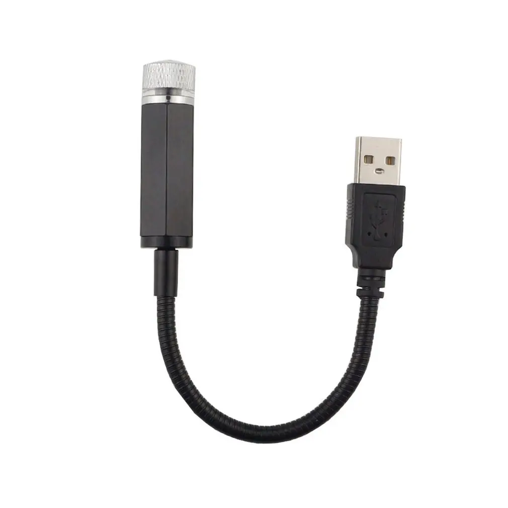 Проектор для салона автомобиля Gypsophila Usb атмосферный свет, аксессуары для освещения салона автомобиля, освещение для создания атмосферы в по...