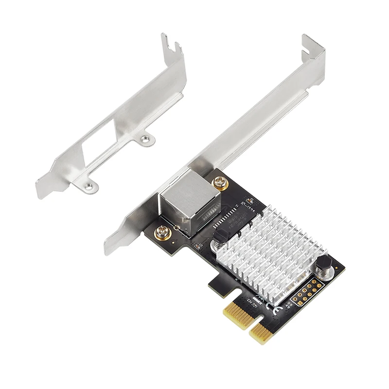 Scheda di rete PCI Express da 2.5Gb 100/1000M/2500M adattatore di rete RJ45 scheda di rete ethernet Gigabit PCIe 2.5G per chip Intel I225