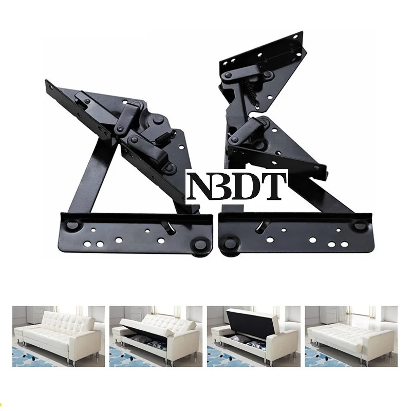

1Pair Lot Sofa Couch Bed Bedding DIY Home Furniture Adjustable 3 position Angle Mechanism Swing Sway Ratchet Hinge
