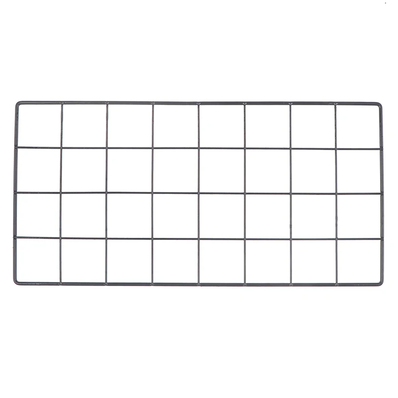 Modern Home Wall Decoration Iron Grid Nordic Art Photo Displaying Frame Party Metal Shelf Mesh Postcards DIY Racks