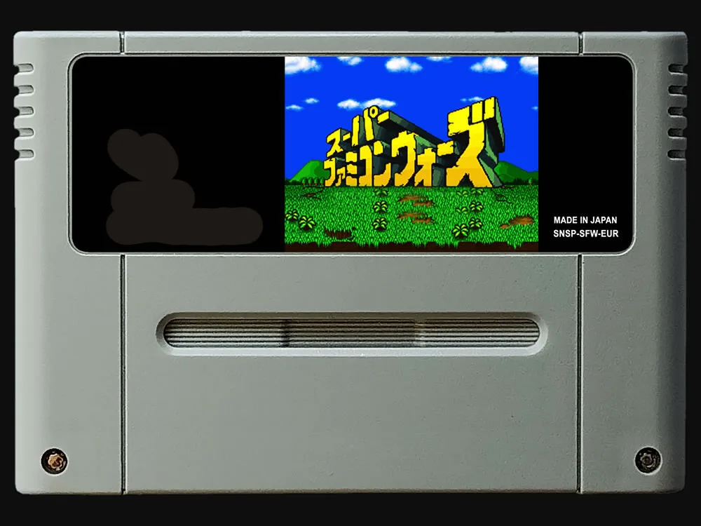 16Bit เกม ** SuperFamicom Wars ( EUR PAL!! ภาษาอังกฤษ!!)