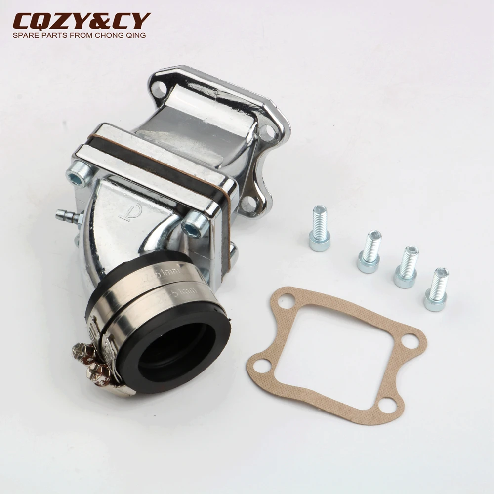 High performance intake manifold for Honda Dio 50 SP SR Super Fit ZX 50cc 2 stroke Scooter