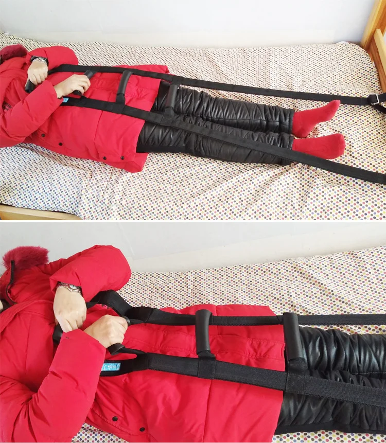 1.3 -2m/ 1.3-3m Long Get Up Aids Adjustable Breathable Mesh For Self-Help And Pull Bed-Ridden Paralyzed Senior