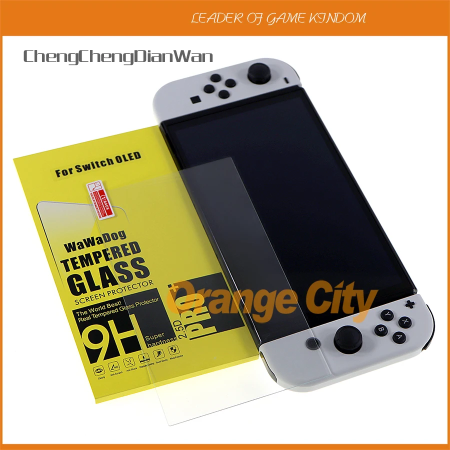 

20PCS Tempered Glass 9H HD Screen Protective Film for Nintendo Switch OLED Screen Protector For Switch OLED Game Accessories