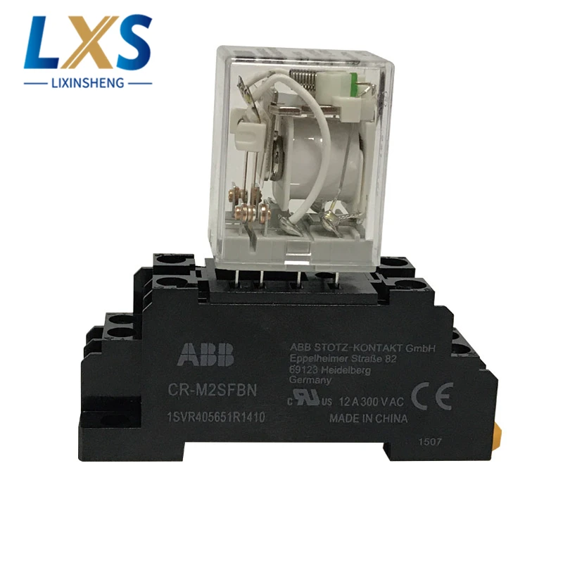 ABB Overload Relay Switch CR-MX230AC2L With Relay Socket CR-M2SFBN For industrial control