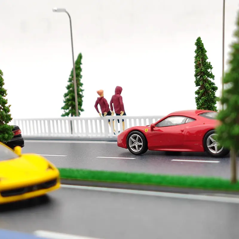 Advanced Oversteer 1/64 Road Way B OS640003 Diecast Diorama Yaotai Scene decoration Car Models