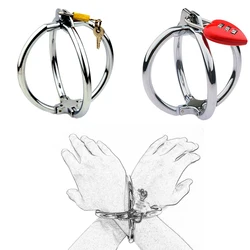 Metal Cross Handcuffs Adult Products Sex Toys For Couple Flirting Men And Women Slave Bondage Adult Games Fetish BDSM