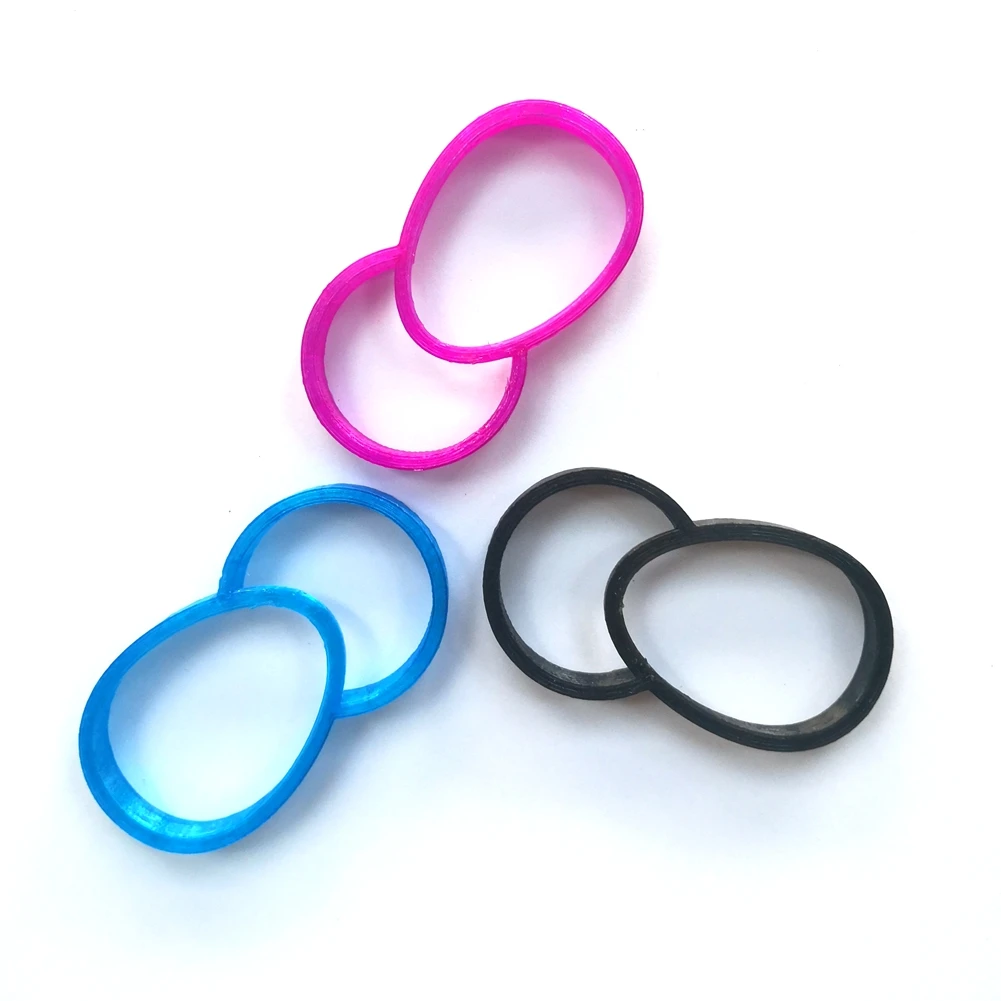 Bubble/Droplet Clip On Holder For Freestyle Libre Sensors various colours