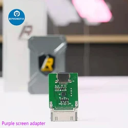 iRepair Box Purple Screen Adapter for ipad 2/3 mini 1/2/3/4 for Magico Diag Tool /iBox Serial Number Read Write No Disassembling