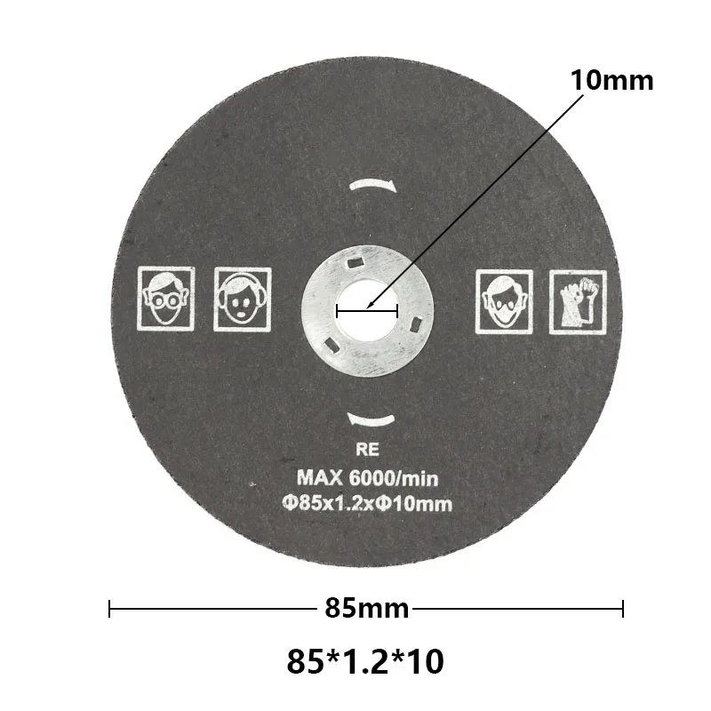 XCAN Abrasive Roda Pisau 85Mm Circular Saw Blade untuk Memotong Logam Disc Abrasive Tools Grinding Wheel Cutting Disc