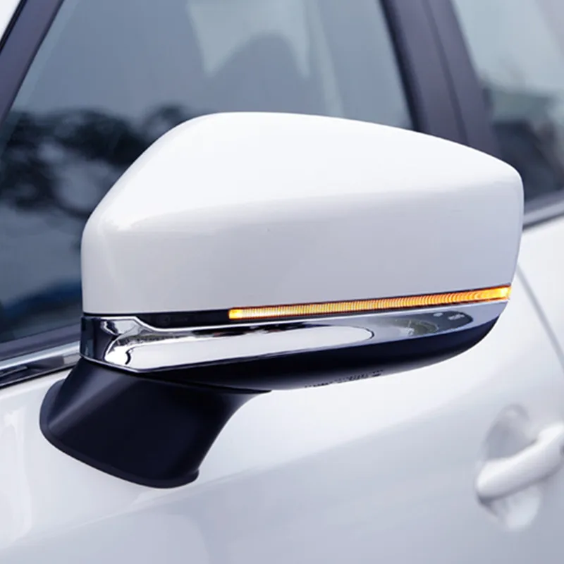 Accessories High Quality ABS Chrome Car Door Side Rearview Mirror Cover Trim 2pcs/set for Mazda CX5 CX-5 2017 2018
