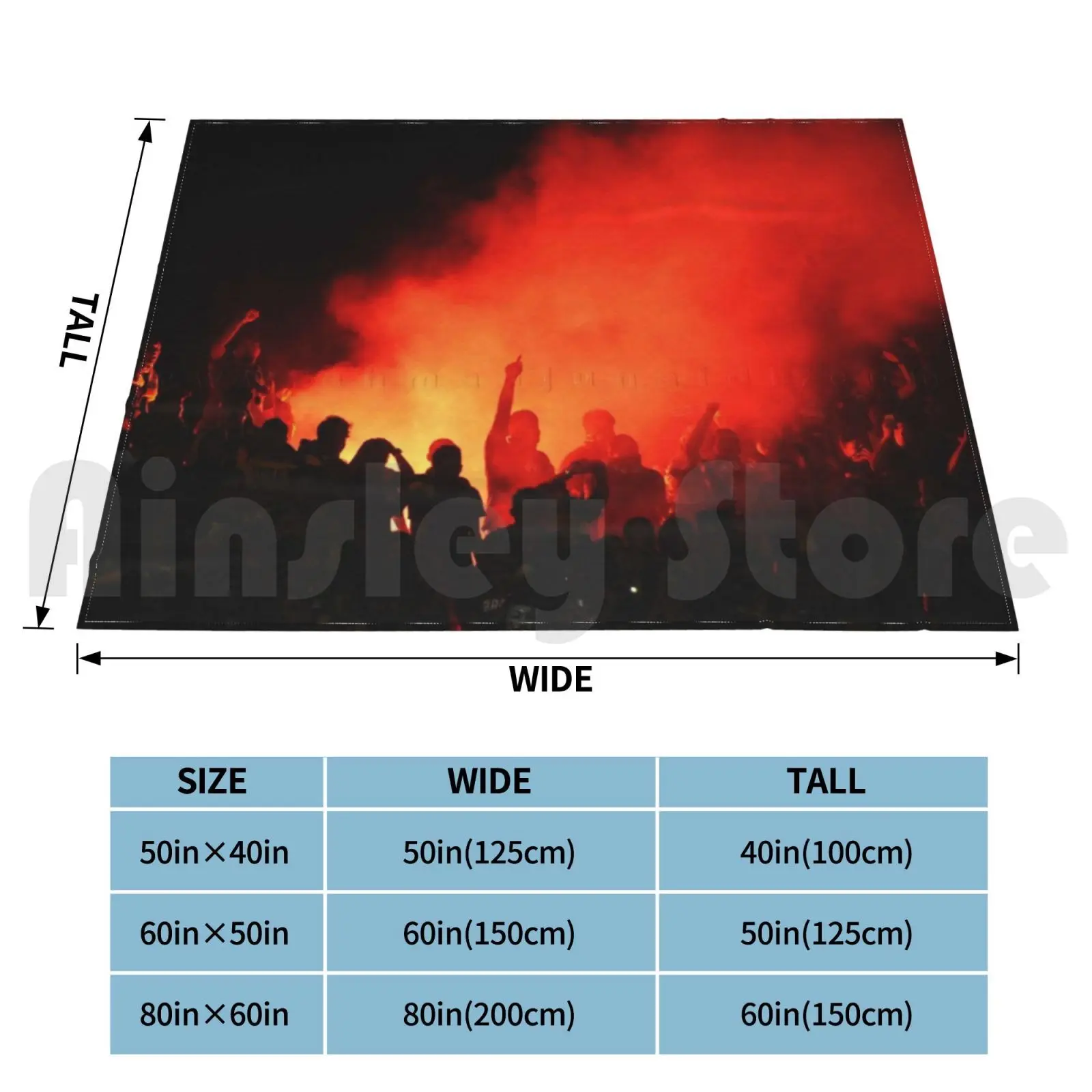 Ultras Blanket Fashion Custom Hooligans Ultras Soccer Football Millwall Fighter