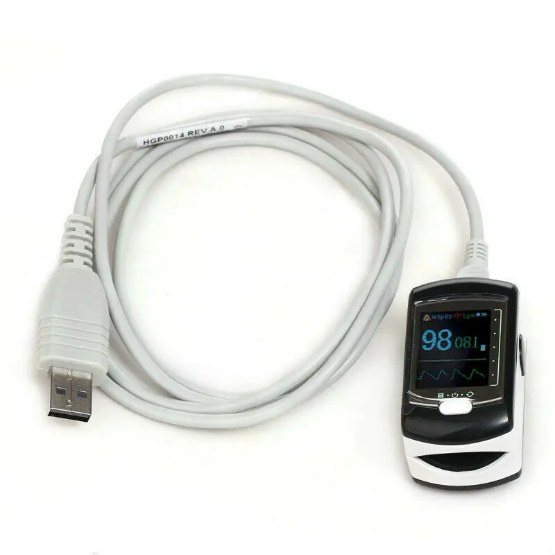 CE Approved CONTEC CMS50E Fingertip Pulse Oximeter SPO2 Blood Oxygen Monitor 1.3\'\'OLED Display